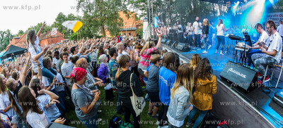 Od godzin porannych 23 lipca trwało w Pelplinie "Przystań"...