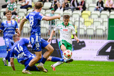 Polsat Arena. Lechia Gdańsk rozgromiła Stal Mielec...