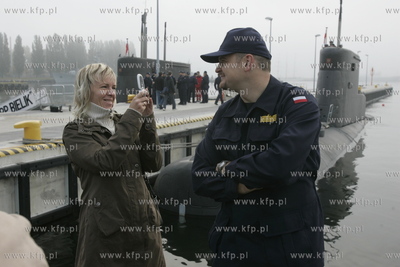 Gdynia, Port Marynarki Wojennej. Okret Podwodny ORP...