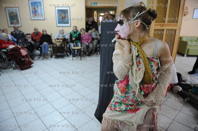 Jonkowo, k. Olsztyna, Dom Pomocy Społecznej. Uczestnicy...