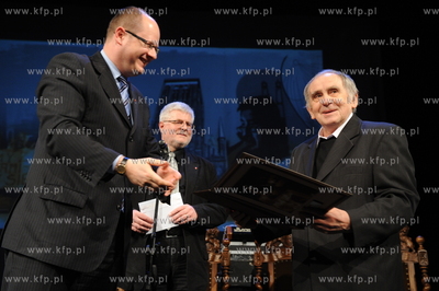 Gdansk, uroczystosc wreczenia Nagrod Miasta Gdanska...