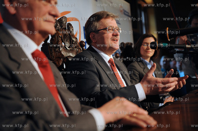 Gdansk, Ratusz Staromiejski. Spotkanie Marszalka Sejmu...