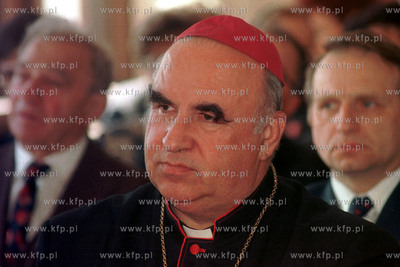 Biskup Elblaski Andrzej Sliwinski. 04.97 Fot. Maciej...