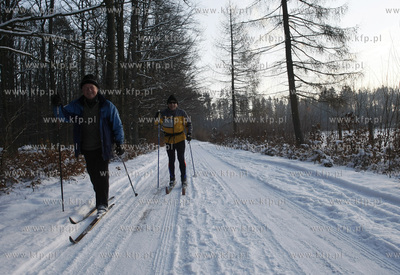 Zima w Golebiewie kolo Sopotu. 03.01.2010 fot. Krzysztof...