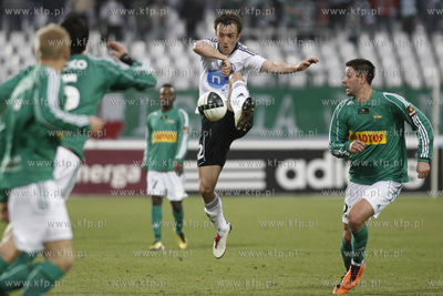 Gdansk. Mecz 1/2 Finalu o Puchar Polski Lechia Gdansk...