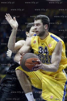 Gdynia. Euroliga. Asseco Prokom Gdynia - Montepaschi...