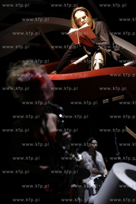 Scena Kameralna Teatru Wybrzeże w Sopocie. Próba...