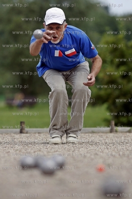 Gdansk. Park Reagana. Festiwal Gry w Petanque w Gdańsku...
