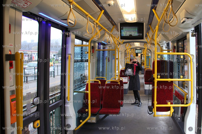 Gdansk. Prezentacja nowego tramwaju PESA Jazz Duo .
12.11.2014
fot....