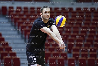 Ergo Arena.Trening zespołu Lotos Trefl Gdańsk. Nz....