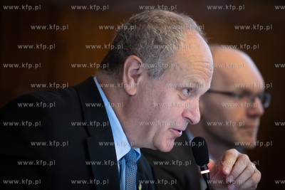 Sesja Rady Miasta Sopotu. Nz. Przewodniczący Rady...