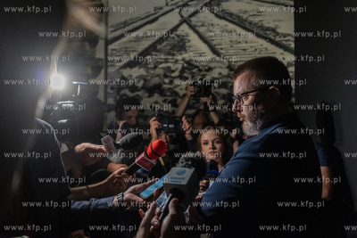 Oprowadzanie dziennikarzy po wystawie stałej MIIWŚ.
08.07.2024
fot....