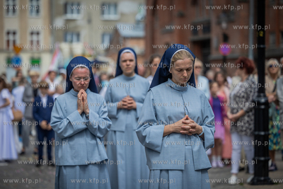 Gdańsk. Centralna procesja Bożego Ciała.
19.06.2025
fot....