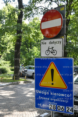 Zmiana, tymczasowa,  organizacji ruchu ul. Marii Skłodowskiej-Curie,...