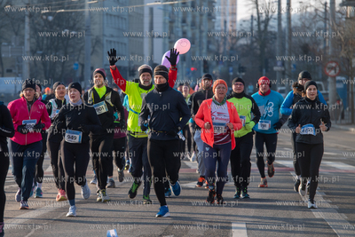 Bieg Urodzinowy w Gdyni. 09.02.2025 fot. Paweł Marcinko...