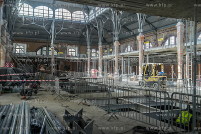 Rewitalizacja Hali Targowej w Gdańsku już na półmetku....