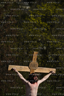 Wielki Piatek. Misterium Meki Panskiej na ulicach Gdanska....