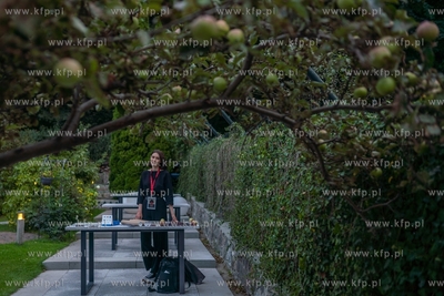 Gdańsk Wrzeszcz, ogród Villa Eva. Koncert zespołu...