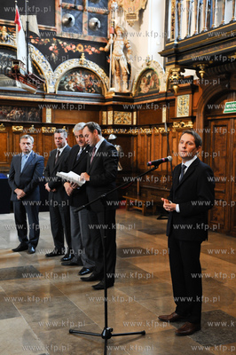 Gdansk. Wizyta Komitetu Stalych Przedstawicieli  przy...