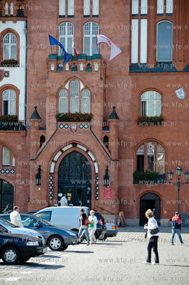 Slupsk. Plac Zwyciestwa. Urzad Miejski.
06.09.2011
fot....