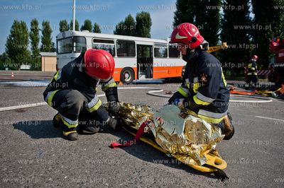 Gdansk. Teren bazy autobusowej ZKM przy ul. Hallera....