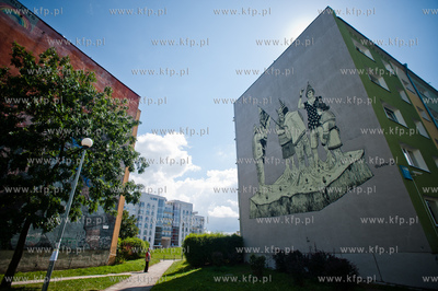 Gdansk. Zaspa. Monumental Art. Europejski Festiwal...