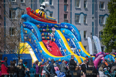 Gdansk. Przymorze. Festyn dla dzieci pt. Wodna Kraina...