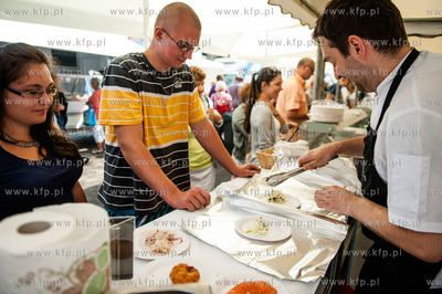 Gdansk. Targ Rybny. Jarmark Dominikanski. Norweski...