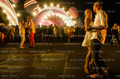 Gdansk. Scena Plenerowa Polskiej Filharmonii Baltyckiej....