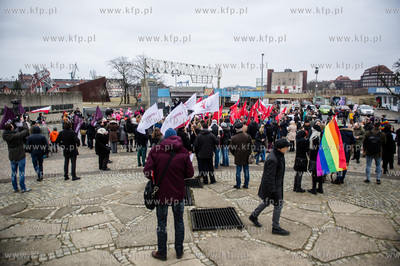 Gdansk. Plac Solidarnosci. Trojmiejska Manifa 2016...