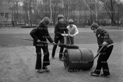 Młodzież szkolna ze szkoły podstawowej nr 7 z Sopotu...