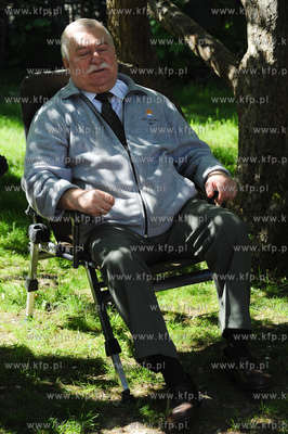 Gdansk. Dom Prezydenta Lecha Walesy. Akcja Mlodych...