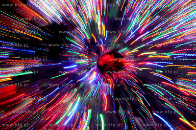 Gdansk. Przybycie Mikolaja i rozswietlenie najwyzszej...