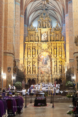 Eksporta zwlok biskupa Szlagi do katedry pelplinskiej....