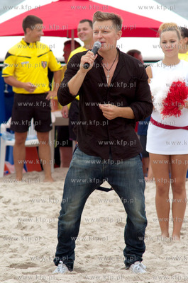 Mecz gwiazd w ramach Finalu Mistrzostw Plazowej Pilki...