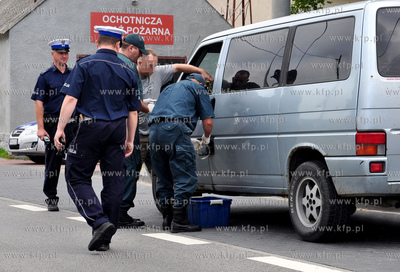Kaliska, woj. pomorskie. Pomorscy policjanci wraz z...