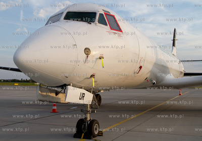 Gdansk, Rebiechowo. Nz. BAe ATP-F Atlantic Airlines....