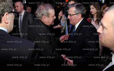 Warszawa, Zlote Tarasy. Premiera filmu Uklad Zamkniety...