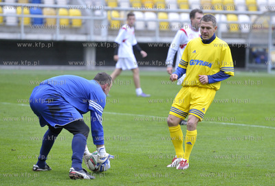 Gdynia. Stadion Miejski. Mecz na 60. urodziny Janusza...