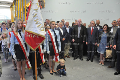 Otwarcie nowej sali sportowej w Przywidzu. 21.09.2016...
