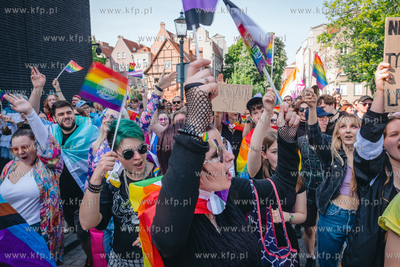 Gdańsk.  VIII Trójmiejski Marsz Równości.  27.05.2023...