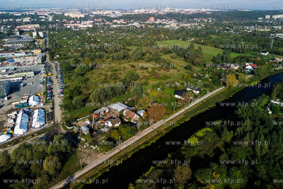 Teren zielony pomiędzy ulicą Równą a Przybrzeżną...