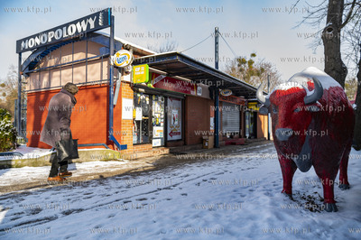 Gdańsk Wrzeszcz okolice ul. Trubadurow i przystanku...