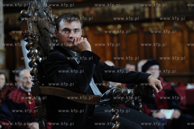 Gdansk, Dwor Artusa. Po raz kolejny wreczono medale...