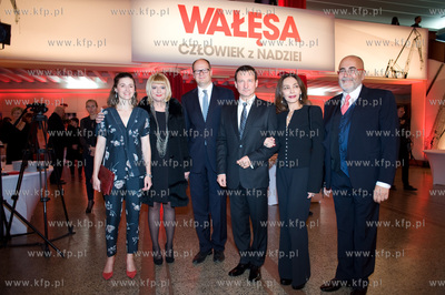 Pierwszy oficjalny polski pokaz filmu Andrzeja Wajdy...