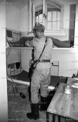 Areszt sledczy w Gdansku na ul. Kurkowej. 7.09.1994...