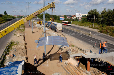 Budowa przystanku tramwajowego na ul. Armii Krajowej...