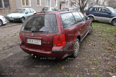 Samochody z rejestracjami spoza Gdanska zaparkowane...