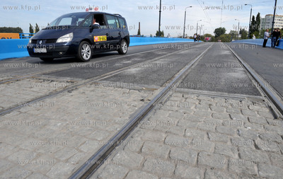 Gdansk. Otwarcie Mostu Siennickiego dla ruchu samochodowego....