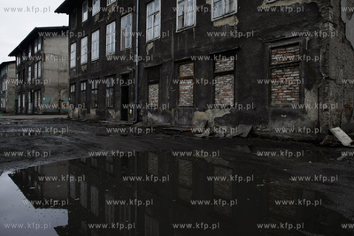 Gdansk. Domy przy ul. Marynarki Polskiej przeznaczone...